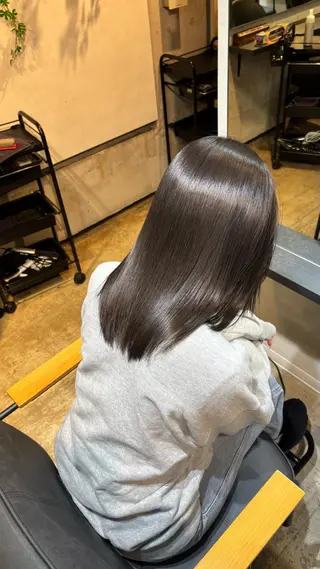 セミロング Hair Design Collet Neo　池袋【ヘアデザイン　コレット　ネオ】所属・🔅髪質改善/艶髪 カラー 石井大樹🔅のヘアスタイル