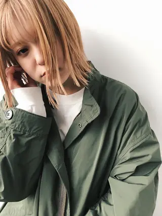 ショート カラー imai /カット/パーマのヘアスタイル