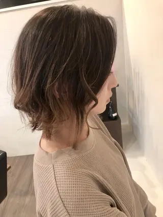 ショート カラー Hair make VERDA所属・宮下 耕平のヘアスタイル