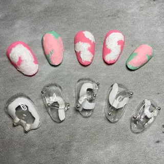 ネイル 大山 なつみのネイルデザイン