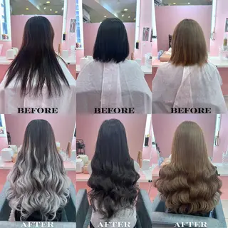 ロング シーズン エクステ/大阪梅田駅のヘアスタイル
