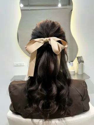ヘアアレンジ 韓国 透明感 🪽あんじぇ【池袋】のヘアスタイル