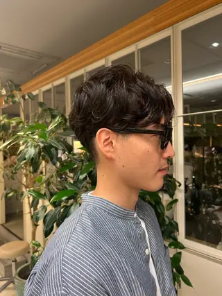 パーマ 白岩 君予のヘアスタイル