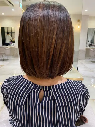 ミディアム CIEL天六店 三上春のヘアスタイル