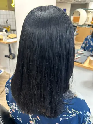 カラー ベージュ/ダブルカラ ー/新潟駅/青柳萌果のヘアスタイル