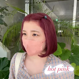 カラー ピンクカラー🎀/ ミルクティー🍼花音のヘアスタイル