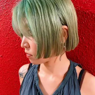 ショート カラー CODE.LINE所属・中川 竜誠のヘアスタイル