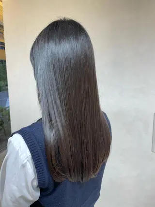 ロング 韓国/透明感カラー さなのヘアスタイル