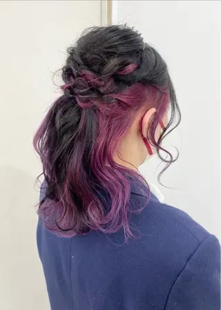 ロング ヘアアレンジ anli所属・tomomi /レイヤーカットのヘアスタイル