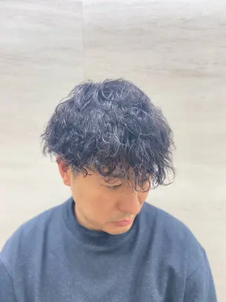 パーマ キッズ メンズカット✂️三瓶 まいのヘアスタイル