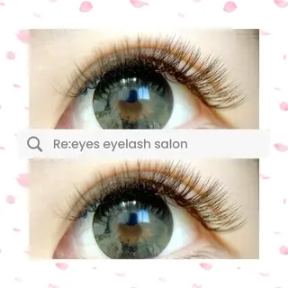 マツエク・マツパ Re:eyes🌙 〜リアイズ〜のマツエク・マツパデザイン