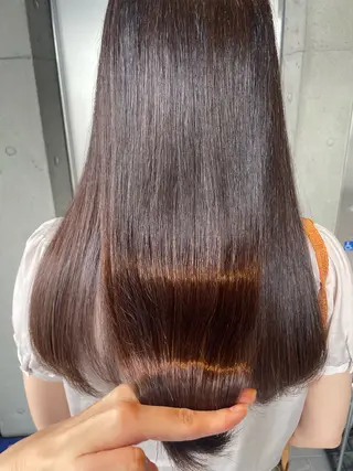 ロング ゆきの Zina京都駅前のヘアスタイル