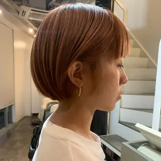 ショート BAGLE所属・末次 史奈のヘアスタイル