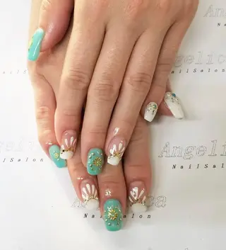 ネイル Angelica ネイリストのネイルデザイン