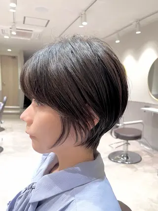 ショート 銀座⭐️髪質改善⭐️ 平中　留生のヘアスタイル