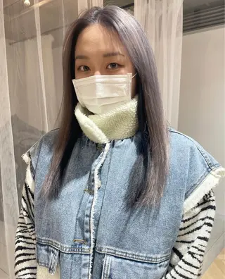 ロング カラー chiharu ボブ/レイヤーのヘアスタイル