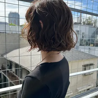 ショート パーマ FBeauty 青山店所属・パーマ特化美容師 表参道のヘアスタイル