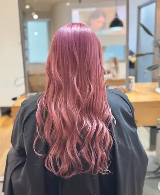 ロング カラー ヘアアレンジ 🫧縮毛矯正🫧 koharuのヘアスタイル