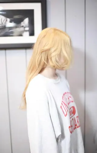 ロング カラー 大西 カズマのヘアスタイル