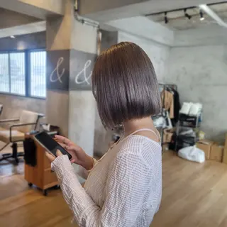 ミディアム カラー 🐬似合わせ🦈 佐々田 桜江のヘアスタイル