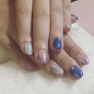 ショート ネイル 金沢 聖美のネイルデザイン