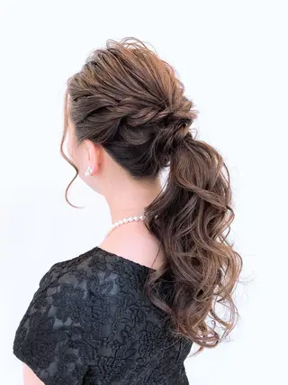 ロング ヘアアレンジ 伊藤 しずくのその他イメージ