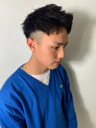 メンズ 柏メンズパーマ特化 蛯谷 晃裕のヘアスタイル