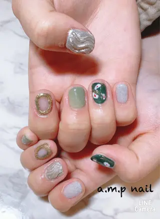 ネイル a.m.p nail所属・高山 奈津美のネイルデザイン
