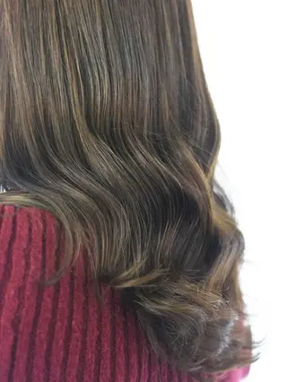 セミロング カラー Atem ☀️大町店のヘアスタイル