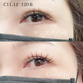マツエク・マツパ kaori eyelashのマツエク・マツパデザイン