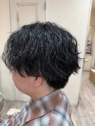 パーマ メンズ 新越谷noble店長 松本拓也▶◀*.のヘアスタイル