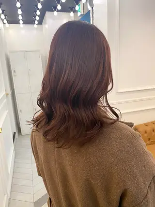ミディアム HARUKA🍒 tocca天王寺のヘアスタイル
