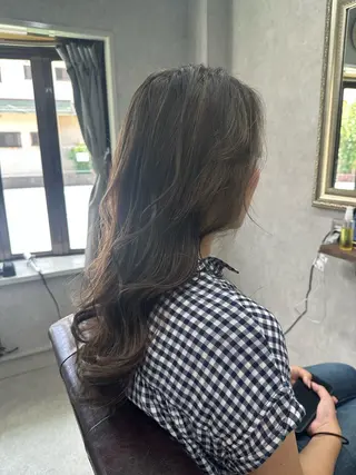 ロング カラー Lien 深井店のヘアスタイル