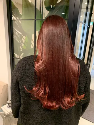 ロング カラー ベージュカラー🌿 新潟駅/青木結月のヘアスタイル