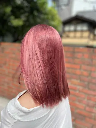 セミロング カラー ❄️中野侑香❄️ ハイライト/ブリーチのヘアスタイル