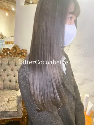 ロング カラー Joule銀座 石山あやのヘアスタイル