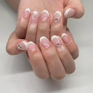 ミディアム Lety total beautyのネイルデザイン