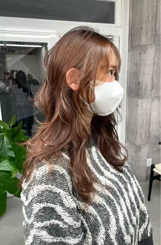 ロング 錦 茉李 @lm.mari03のヘアスタイル