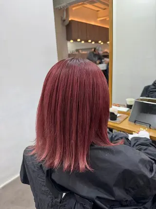 ミディアム Candy Market [キャンディ　マーケット]所属・🌱縮毛矯正/カラー /🌈りつき🌈のヘアスタイル