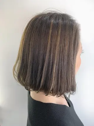 ミディアム カラー ヘアアレンジ レイヤーカット/艶髪 🎀笠原 優花🎀のヘアスタイル