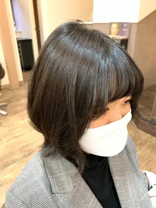 ミディアム 🦋艶モテカラー/ヘ アセット🦋YURIのヘアスタイル