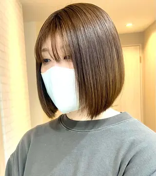 ショート パーマ Realme  京都四条烏丸ドゥエby  yk所属・脱・パサつき髪 /髪質改善　小塚耀介のヘアスタイル