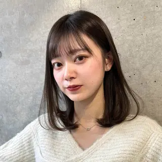 ミディアム カラー fullbloom hair&spa所属・DAIKIベージュ 🍂レイヤーカットのヘアスタイル