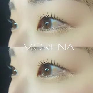 マツエク・マツパ 小顔eyelash MORENAのマツエク・マツパデザイン