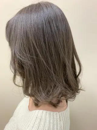 ミディアム カラー 美髪矯正/髪質改善/ Hirotoのヘアスタイル