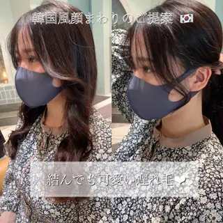 ロング カラー 韓国ヘア特化型美容師 カワノマイ🇰🇷のヘアスタイル