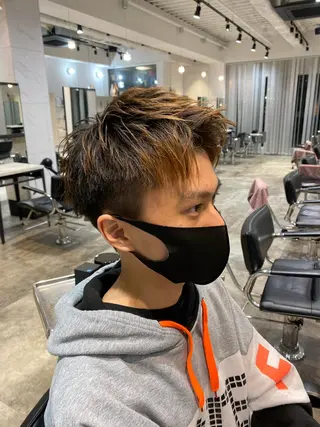 ショート メンズ 増子 祐太朗のヘアスタイル