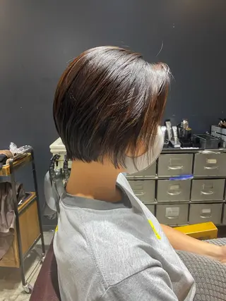 ショート 透明感カラー 🩰asumiのヘアスタイル