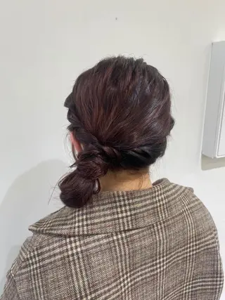 ヘアアレンジ GO TODAY シェアサロン 銀座Arc店所属・デジタルパーマ🫧 韓国風ヘア🫧サクラのヘアスタイル