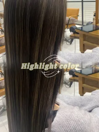 ロング カラー ⭐️髪質改善/ 透明感カラーrikuのヘアスタイル